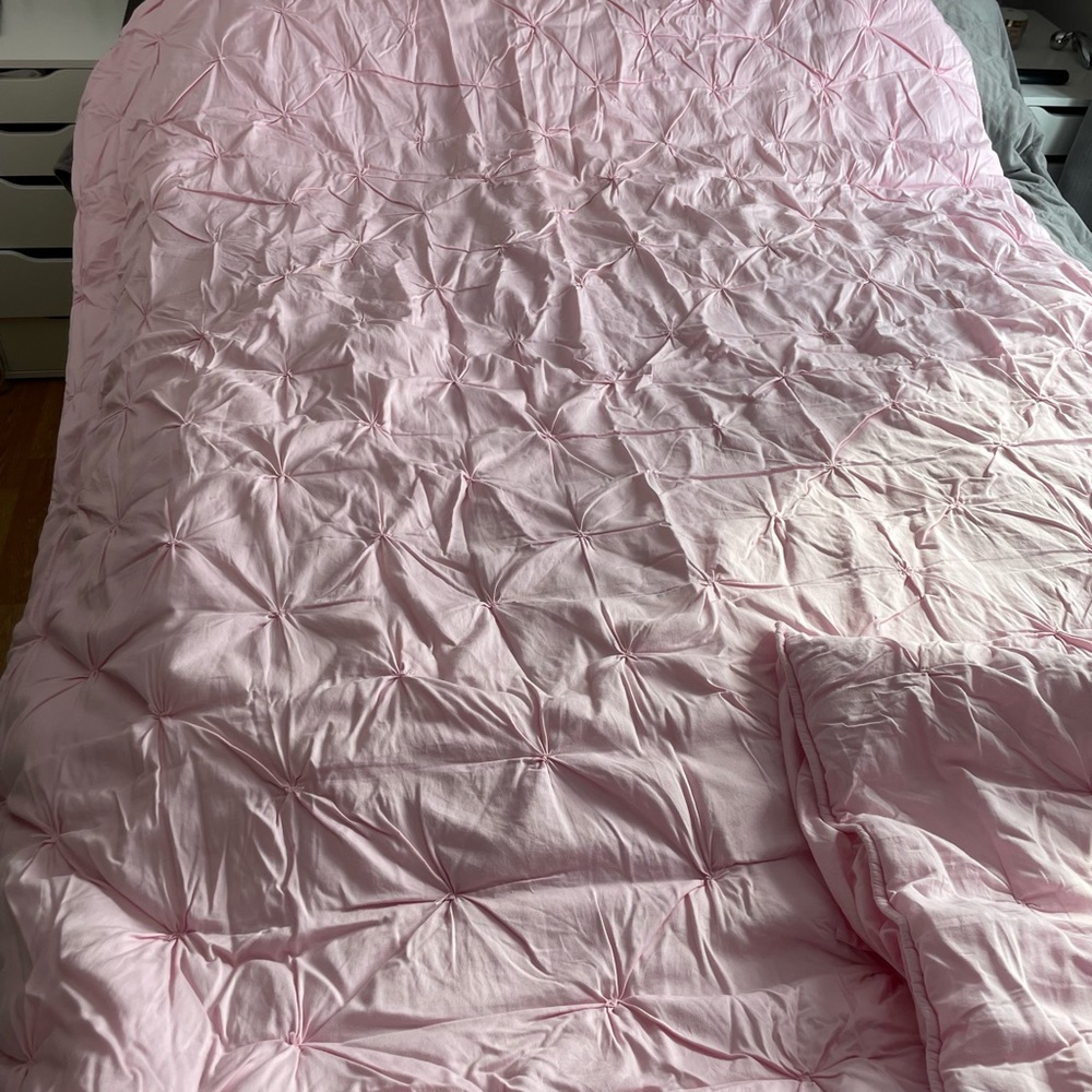 Pottery Barn double size blanket and pillow cover